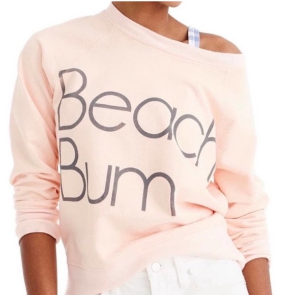 J. Crew Tops - J.CREW Beach Bum Sweatshirt Small